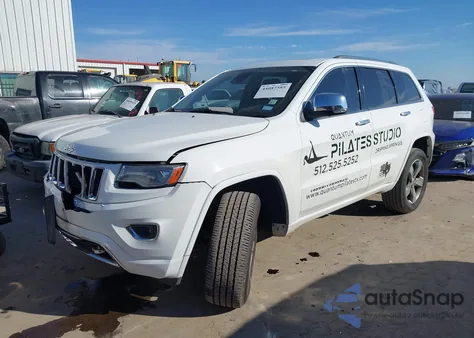 2014 Jeep Grand Cherokee Overland из США, поврежденный, VIN 1C4RJFCT7EC270071